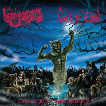 MOONFALL / CULT OF EIBON Rites of the Sabbathic Fullmoon , PRE-ORDER [CD]
